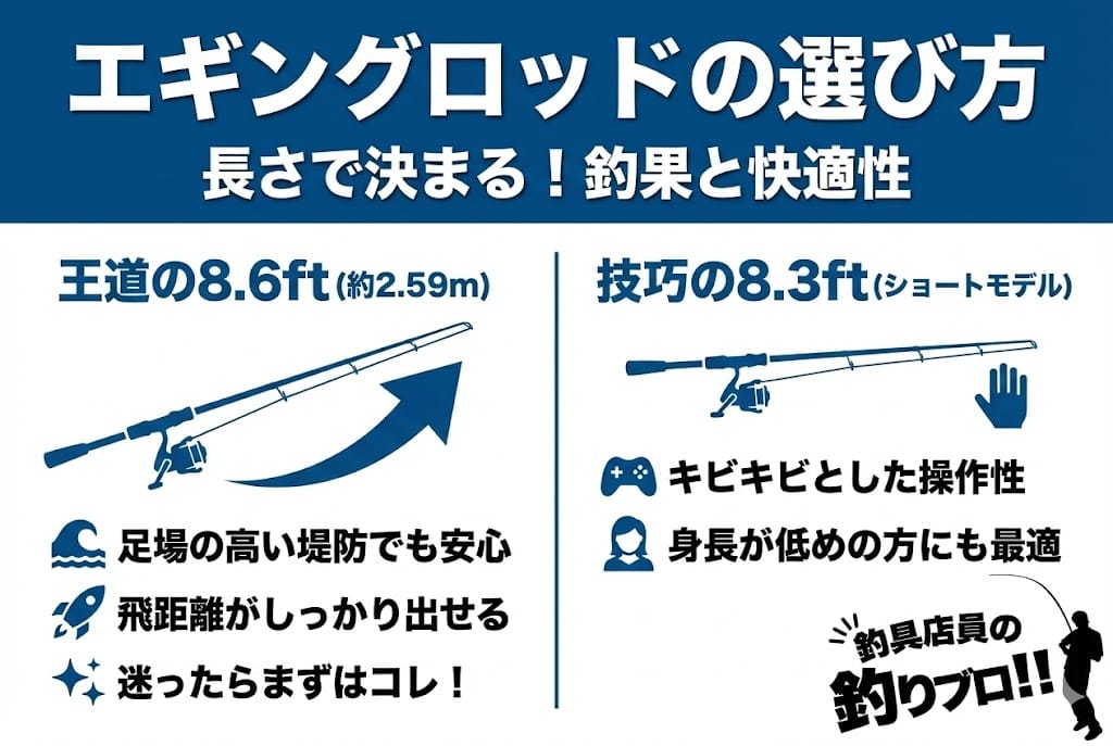 長さは8.6ftを基準に8.3ftなどのショートモデルも検討する
