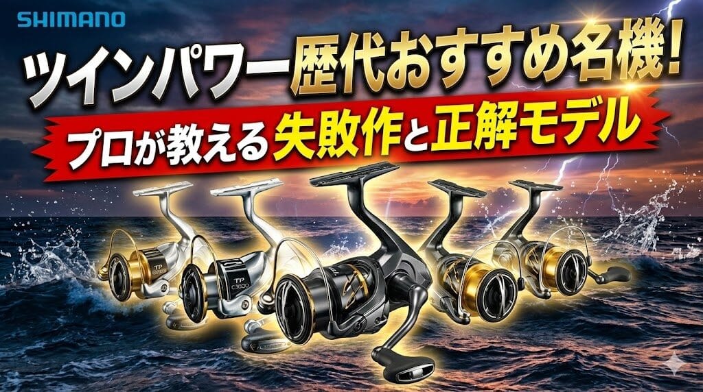 ツインパワー歴代おすすめ名機!プロが教える失敗作と正解モデル