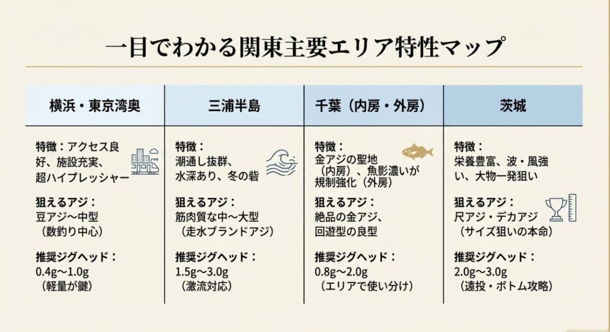 三浦半島が冬のアジングの聖地である理由と水温の関係